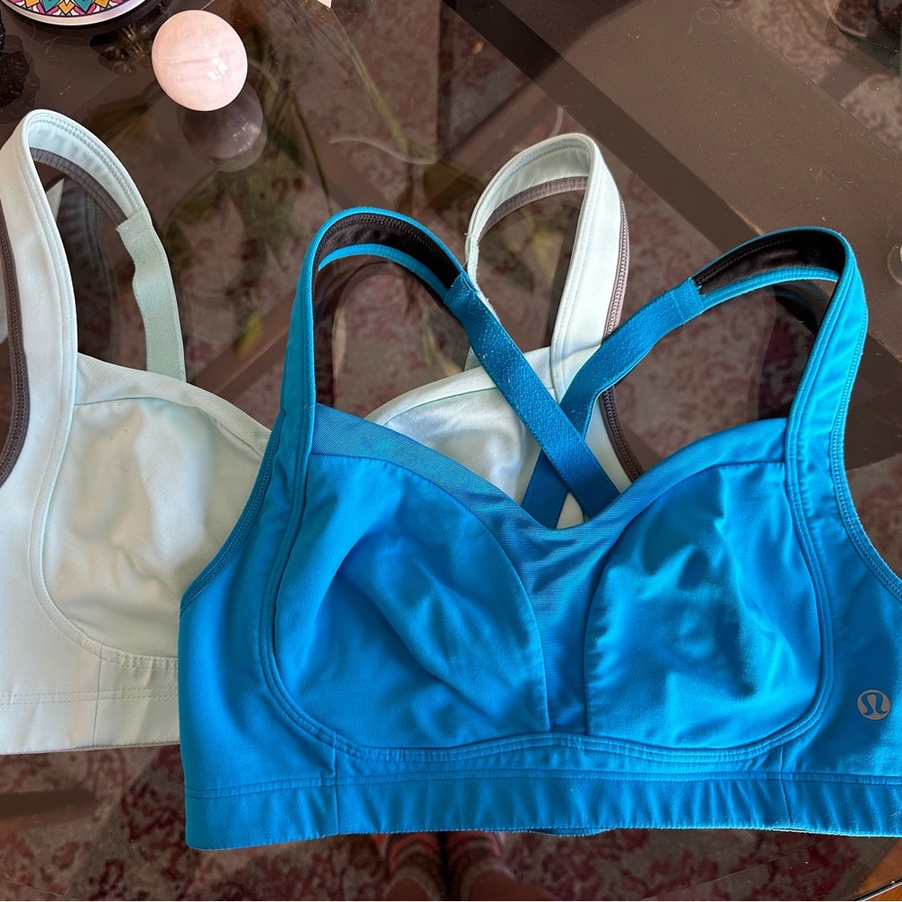 Lot of 2 Lululemon Run Times Sports Bras